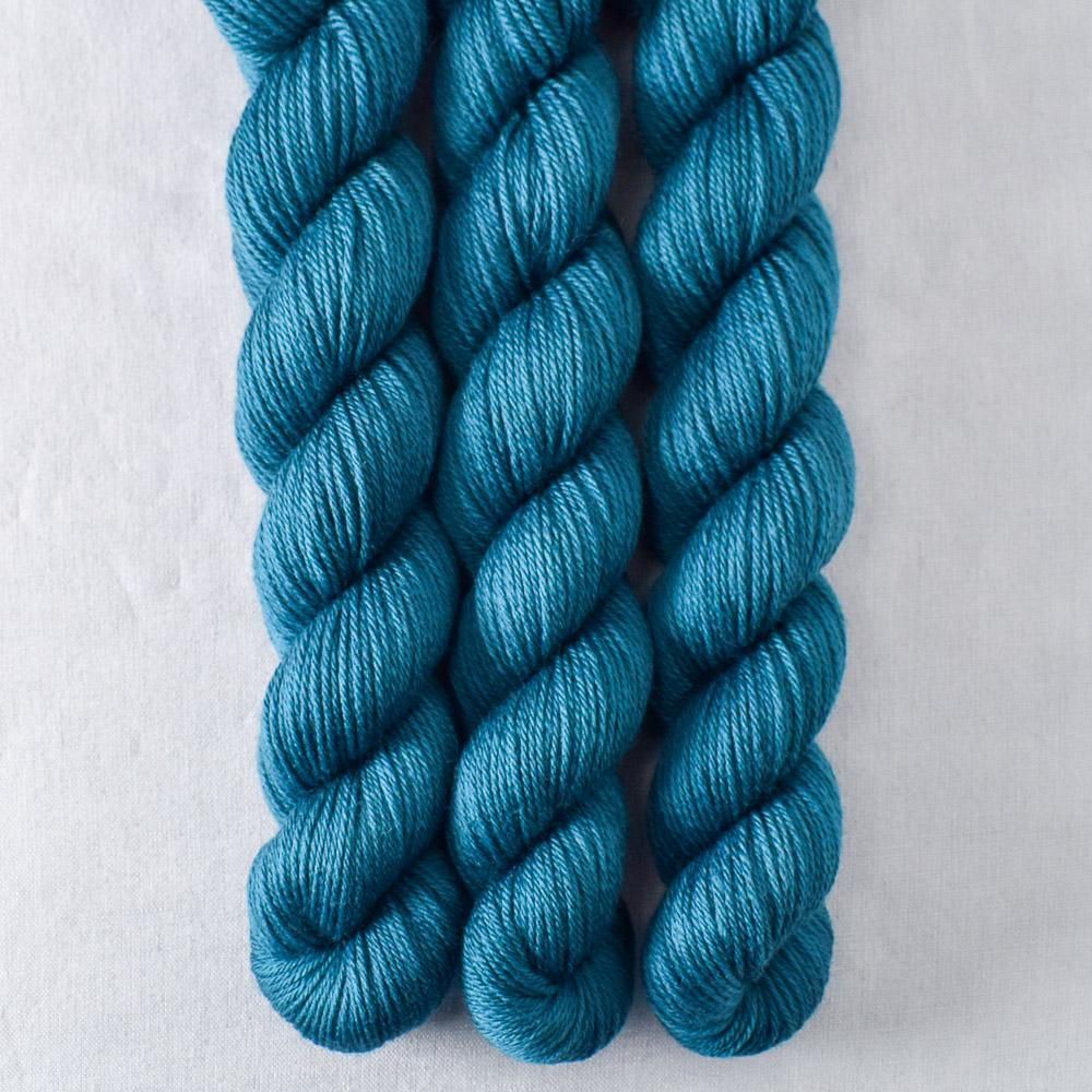 Dark Aquarius - Miss Babs Yowza Mini superwash Merino wool yarn