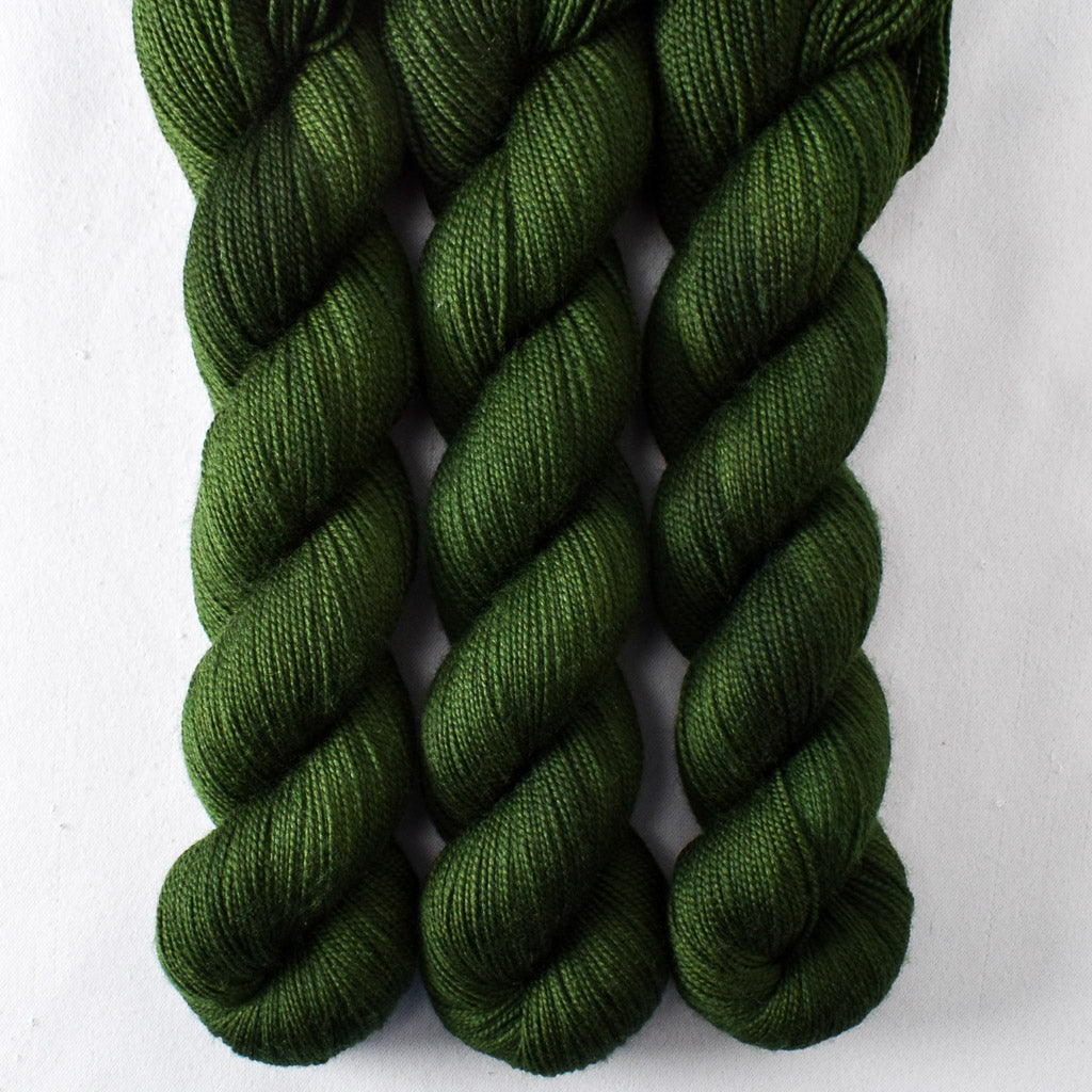 Dark Beanstalk - Miss Babs Yummy 2-Ply superwash Merino wool yarn