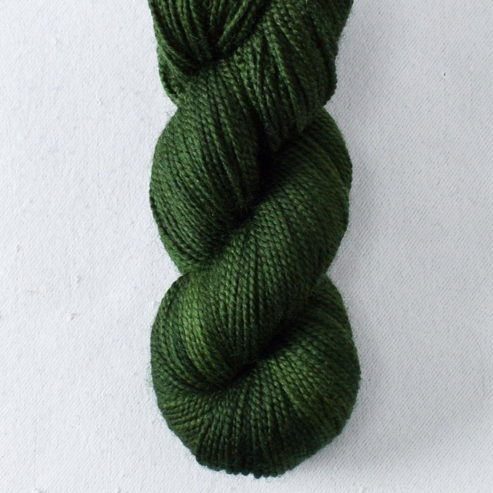 Dark Beanstalk - Miss Babs Yummy 2-Ply Toes superwash Merino wool yarn