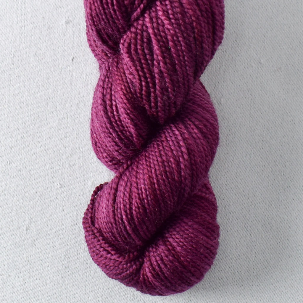 Dark Bougainvillea - Miss Babs Yummy 2-Ply Toes superwash Merino wool yarn