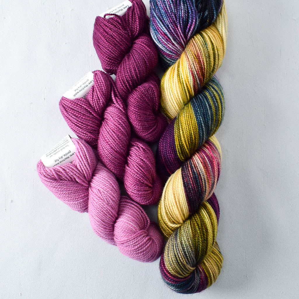 Dark Bougainvillea, Sunvillea, Formosa and Almost Paradise - Miss Babs Inclinations Cowl Set