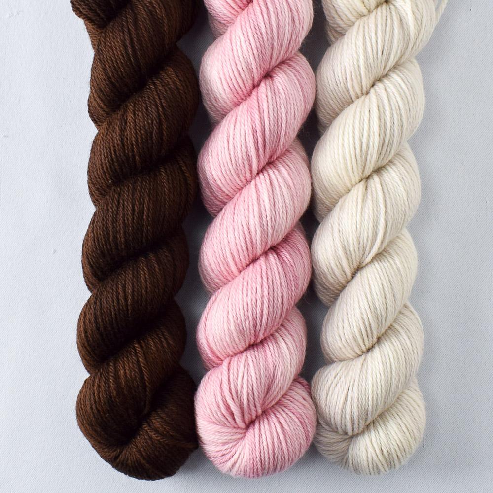 Dark Chocolate, Dark Sugar, Plover - Miss Babs Yowza Mini Trio