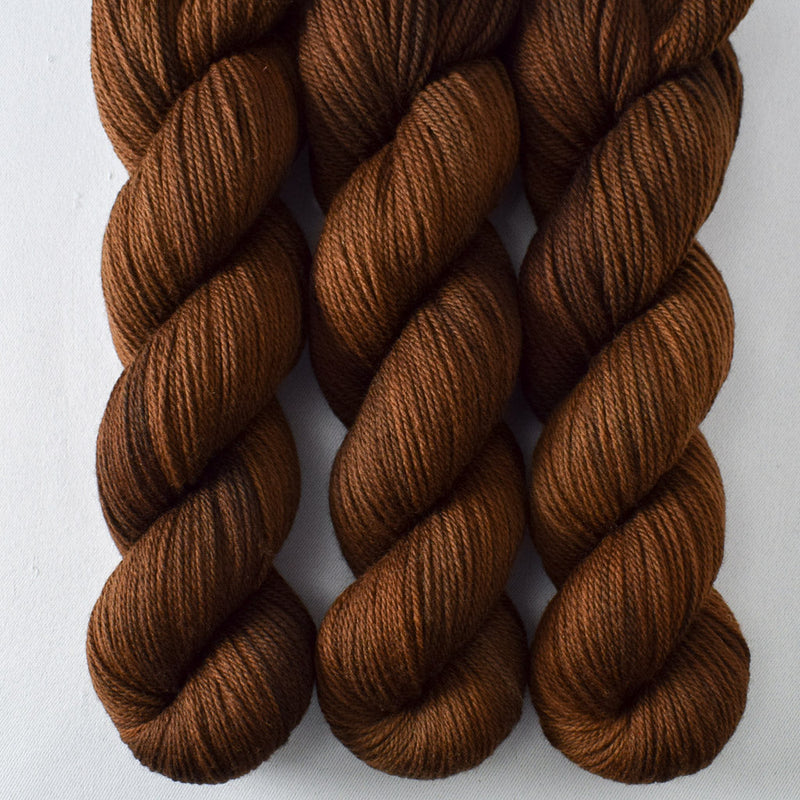 Dark Chocolate - Miss Babs Intrepid yarn