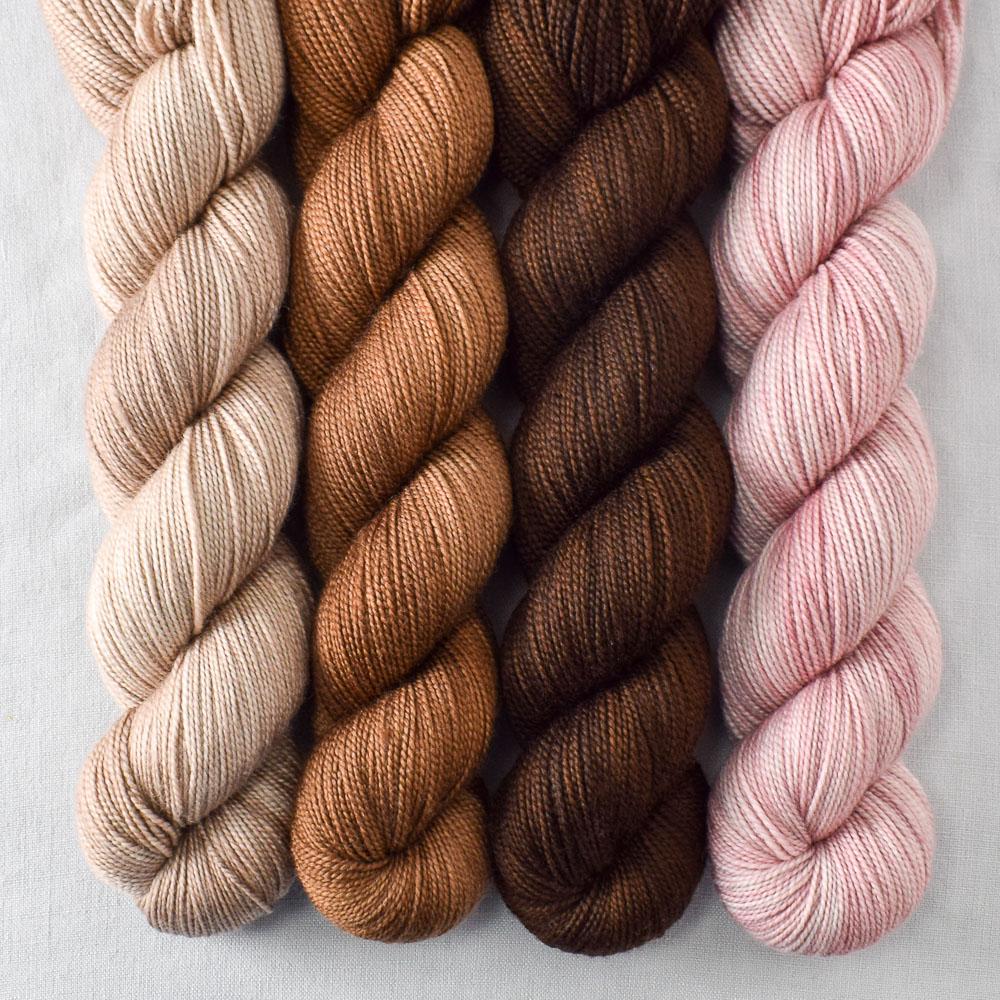 Dark Chocolate, Parchment, Semi Sweet Chocolate, Sharing - Miss Babs Yummy 2-Ply Quartet