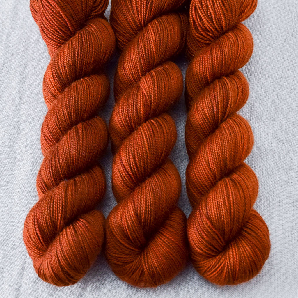 Dark Cygnus - Miss Babs Yummy 2-Ply superwash Merino wool yarn