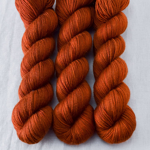 Dark Cygnus - Miss Babs Yummy 2-Ply superwash Merino wool yarn