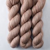 Dark Parchment - Miss Babs Killington wool and silk blend yarn