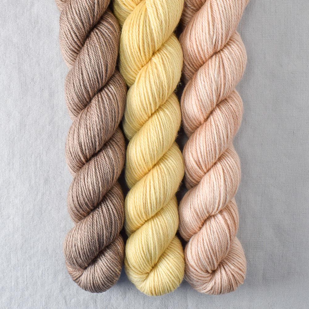 Dark Parchment, Muslin, Wheaten - Miss Babs Yowza Mini Trio
