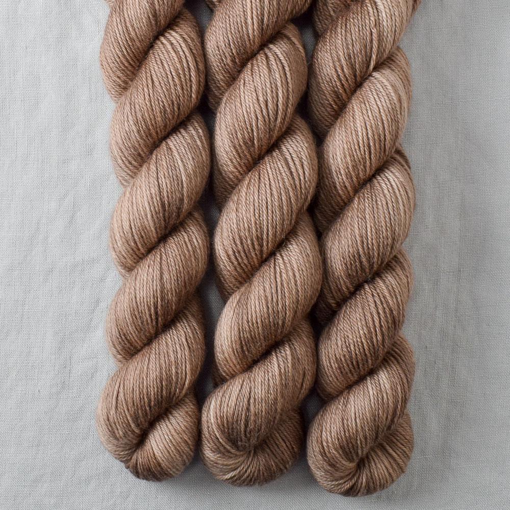 Dark Parchment - Miss Babs Yowza Mini superwash Merino wool yarn