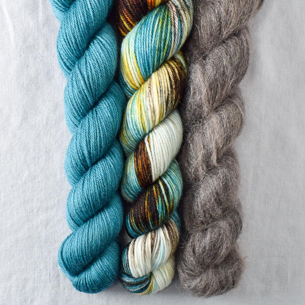 Dark Pegasus, Lost Treasure, Rainforest - Miss Babs Pillowy Cowl Set