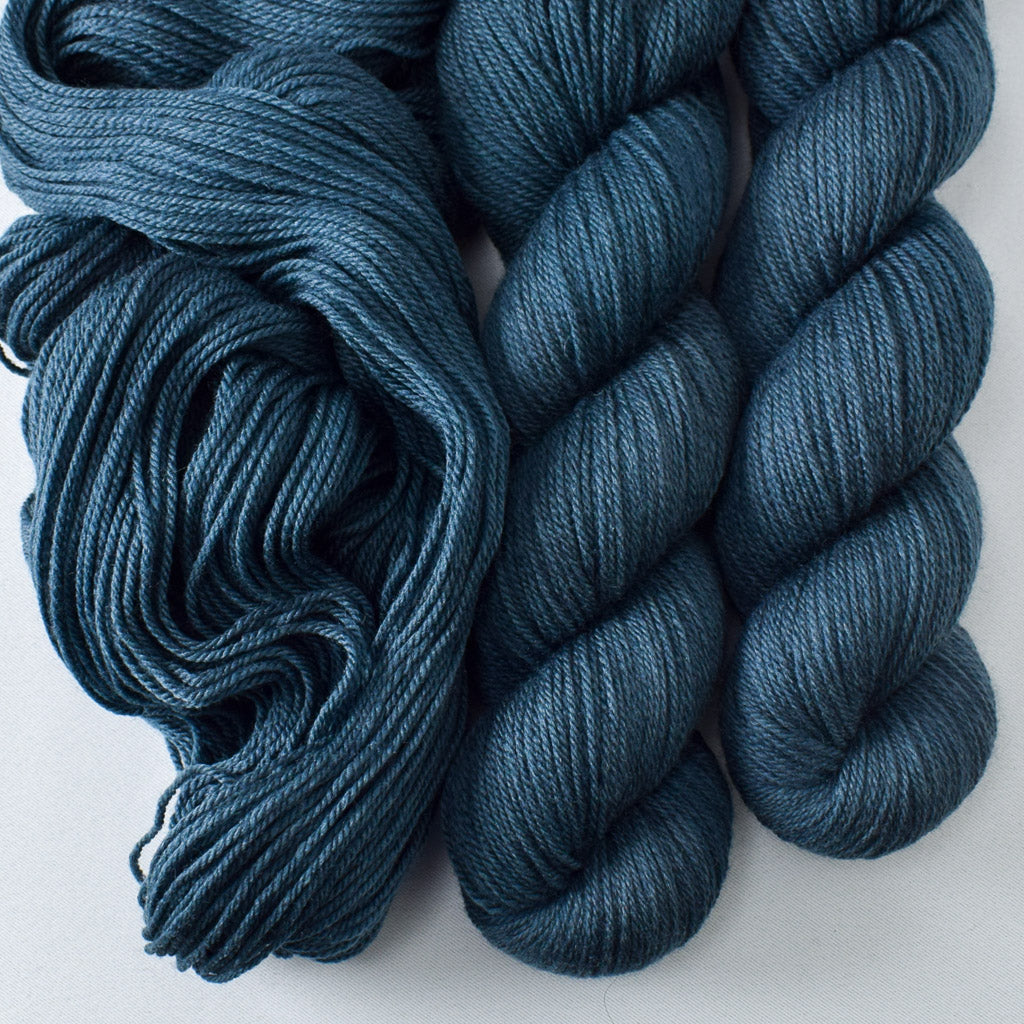 Dark Perseus - Miss Babs Killington wool and silk blend yarn