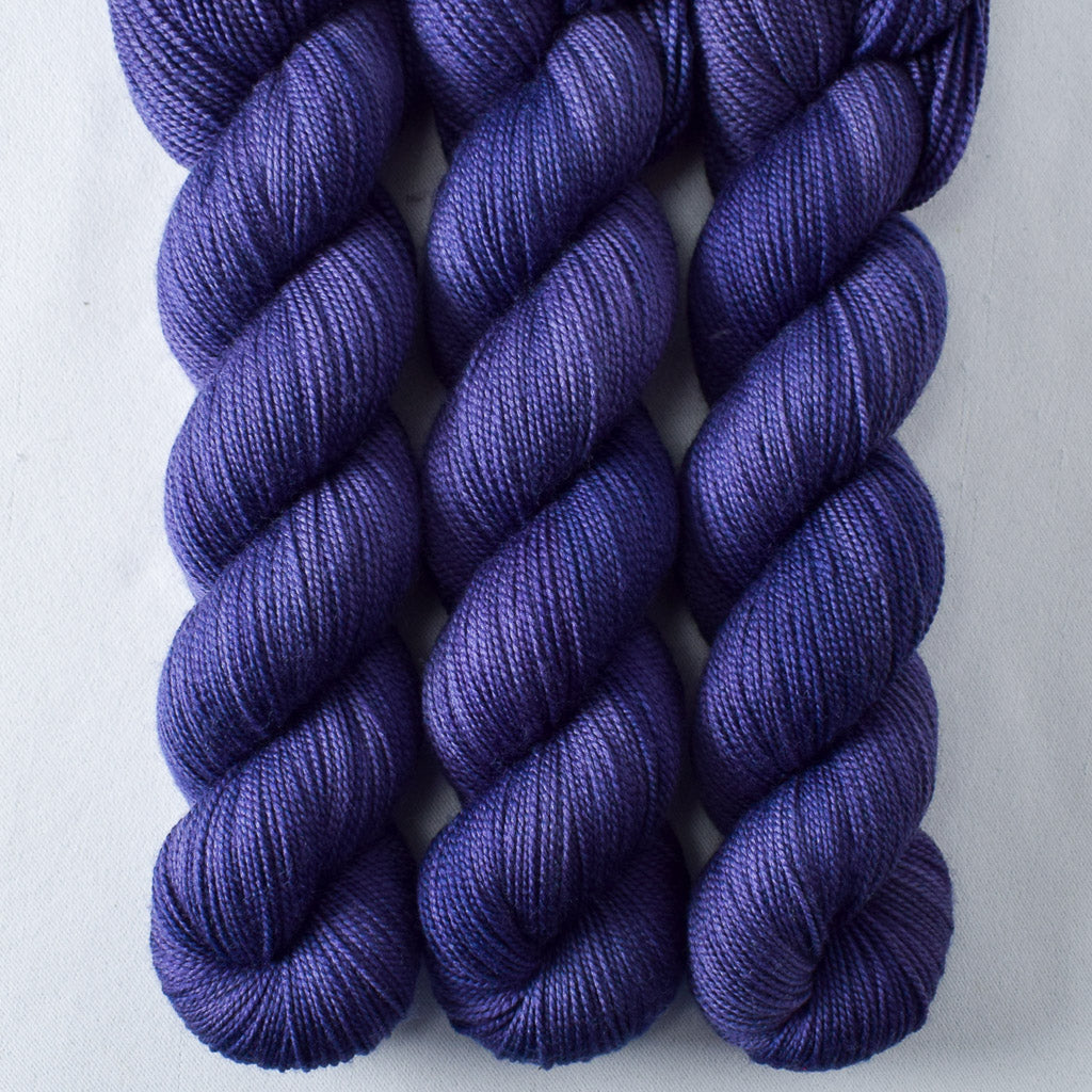 Dark Pleiades - Miss Babs Yummy 2-Ply superwash Merino wool yarn
