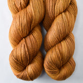 Dark Roast - Miss Babs Big Silk wool and silk blend yarn