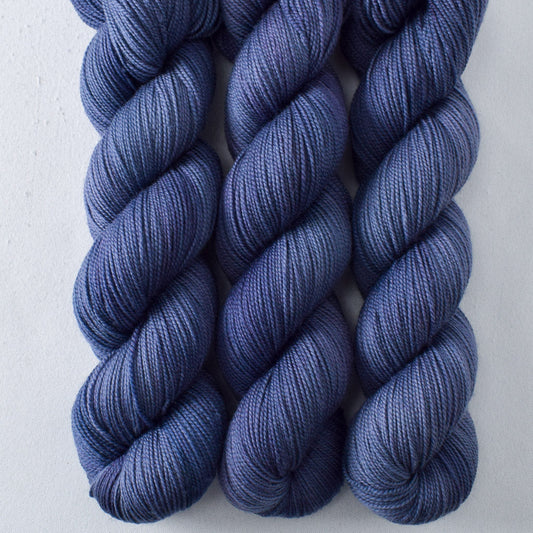 Dark Tanzanite - Miss Babs Yummy 2-Ply superwash Merino wool yarn