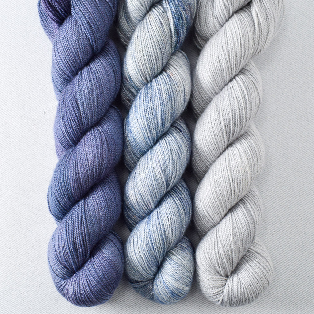 Dark Tanzanite, Notable Hue, Quicksilver - Miss Babs Avon Trio