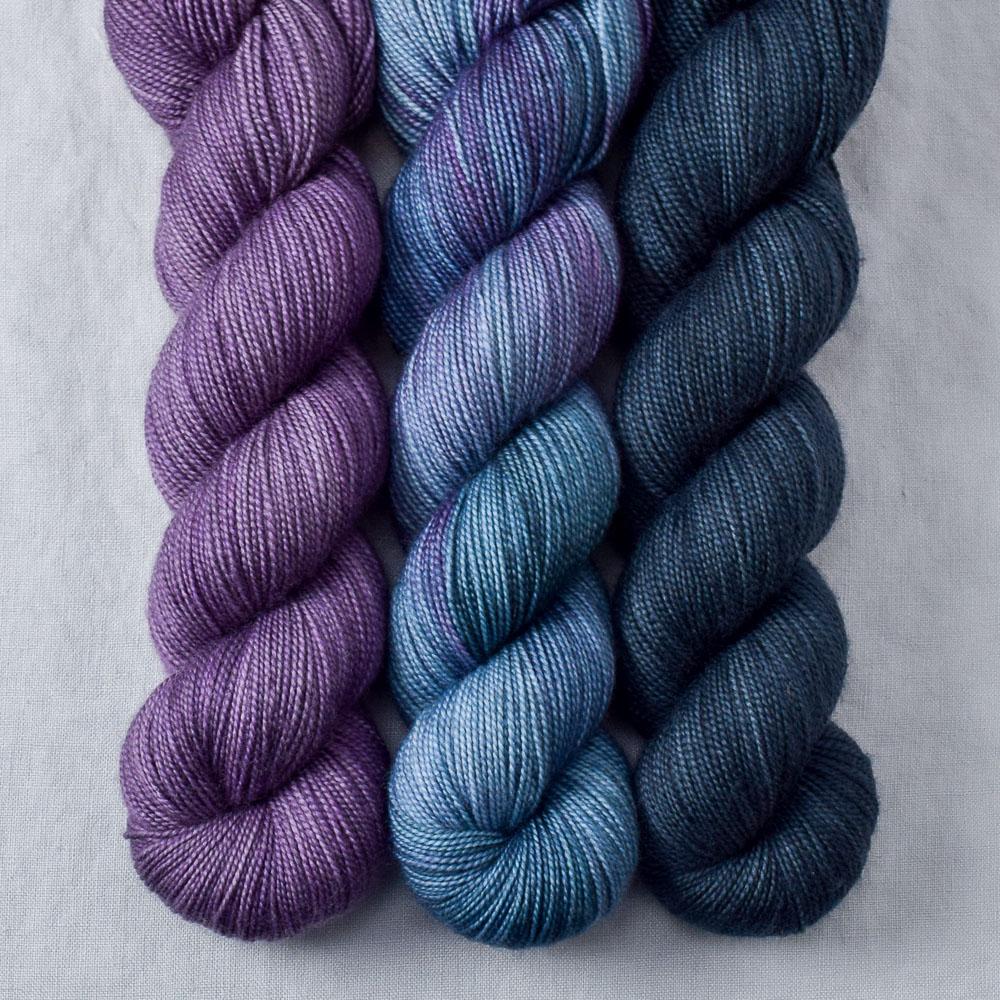 Dark Taurus, Iolite, Spiny - Miss Babs Yummy 2-Ply Trio