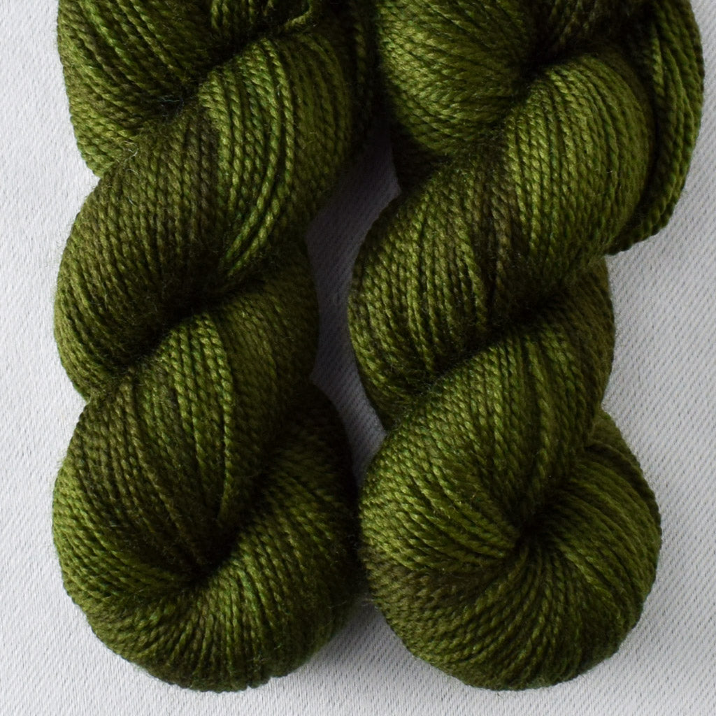 Dark Terrapin Station - Miss Babs Yummy 2-Ply Toes superwash Merino wool yarn
