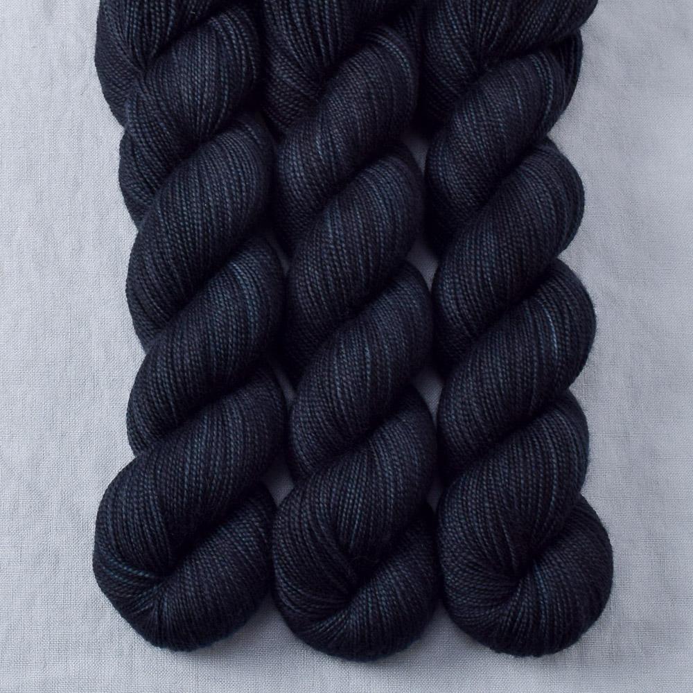 Dark Ursa Major - Miss Babs Yummy 2-Ply superwash Merino wool yarn