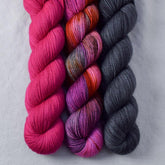Deep Sea Jellyfish, Floyd, Pewter - Miss Babs Yummy 2-Ply Trio