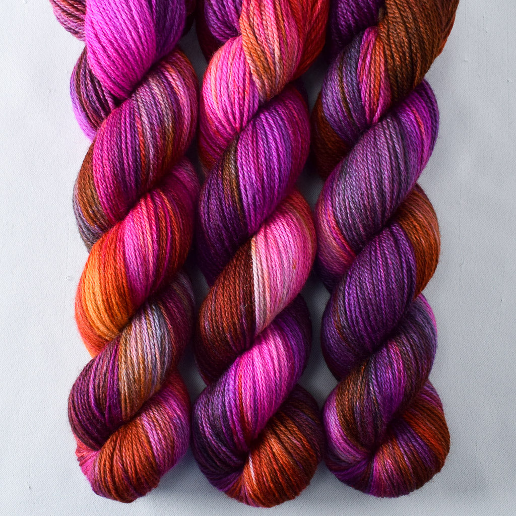 Deep Sea Jellyfish - Miss Babs Killington wool and silk blend yarn