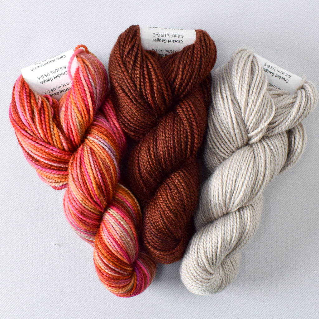 Deep Sea Jellyfish, Russet, Rock Climbing - Miss Babs Gnome News is Good News Set