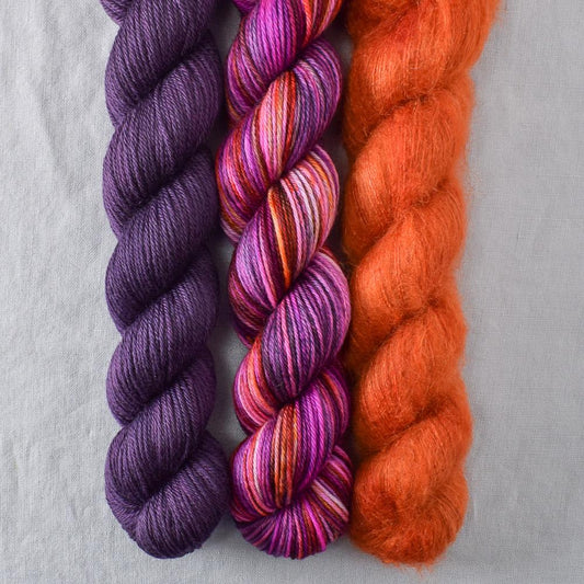 Deep Sea Jellyfish, Sagrada, Carnelian - Miss Babs Pillowy Cowl Set
