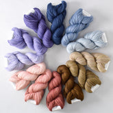 Denim, Espresso, Pleiades, Adobe B - Miss Babs Crown Wools Set