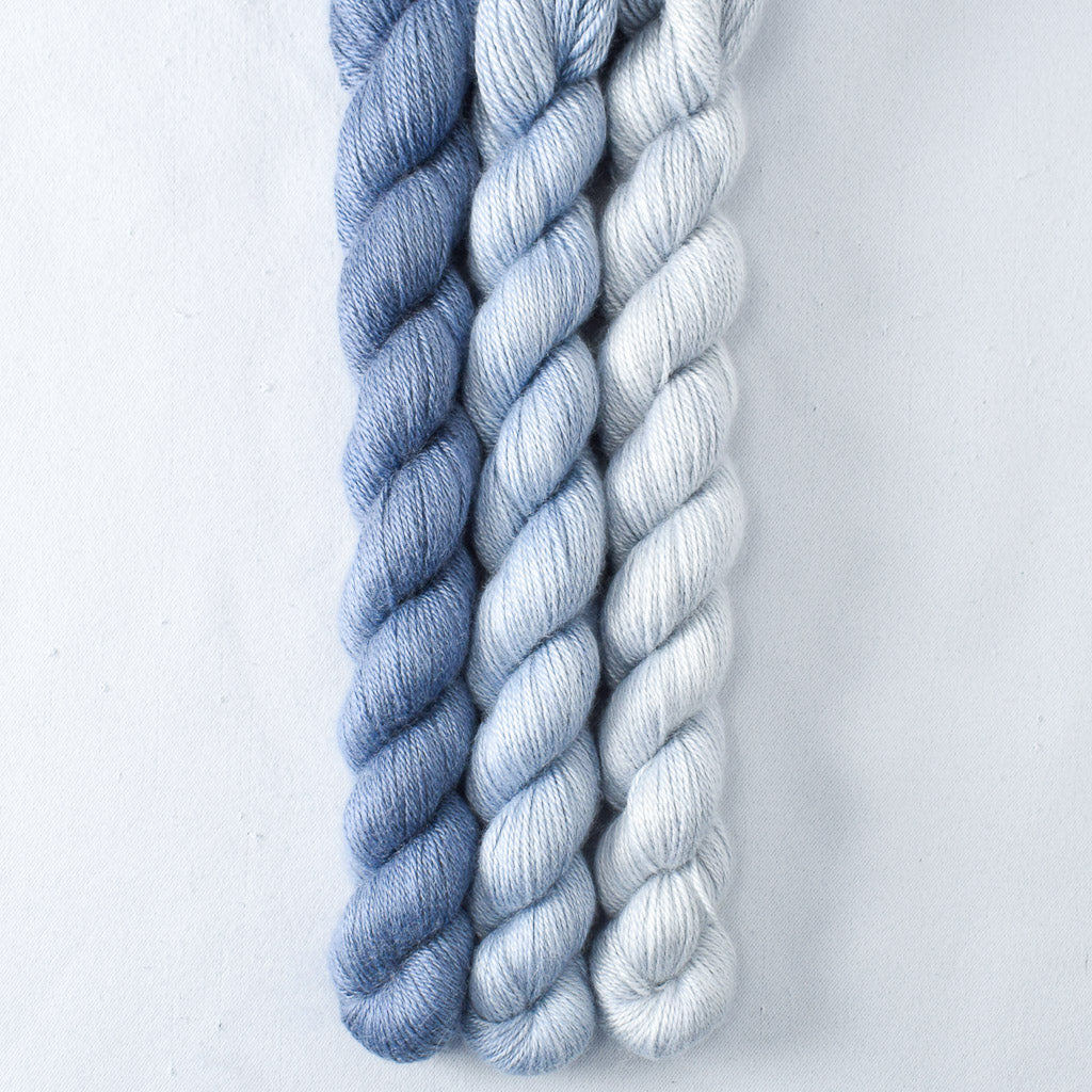 Denim, Faded, Stonewashed - Miss Babs Sojourn Trio