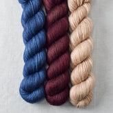 Denim, Mahogany, Parchment - Miss Babs Yowza Mini Trio
