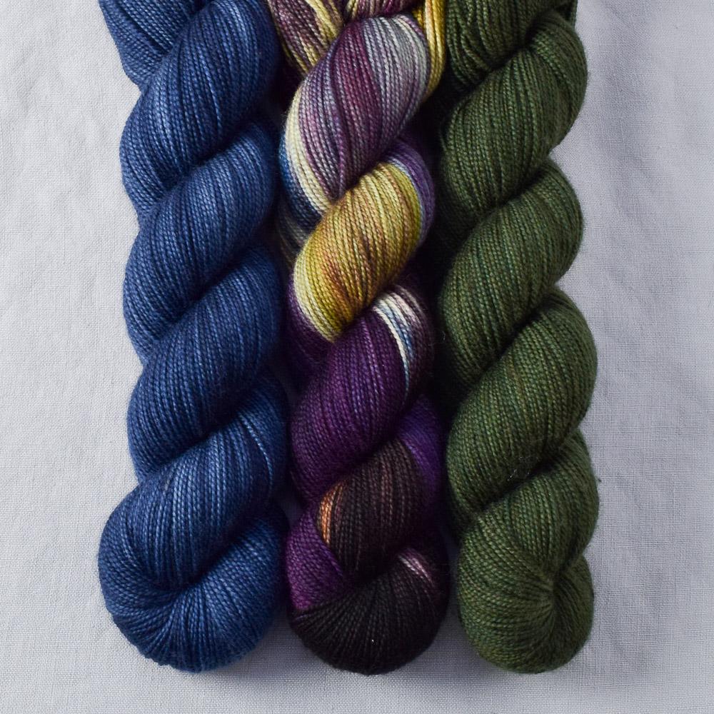 Denim, Masquerade, Nori - Miss Babs Yummy 2-Ply Trio