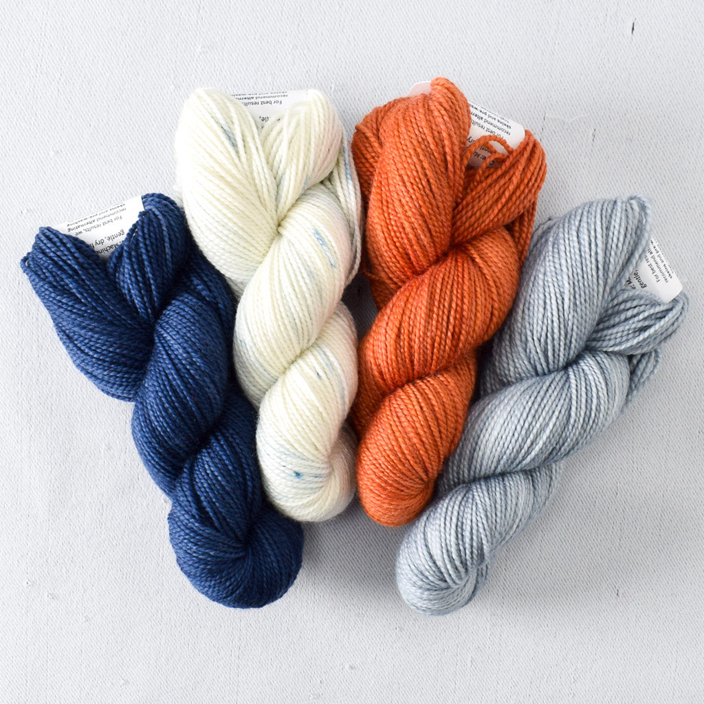 Denim, Next Chapter, Cedar, Puff of Smoke - Miss Babs Snow Matter What Set