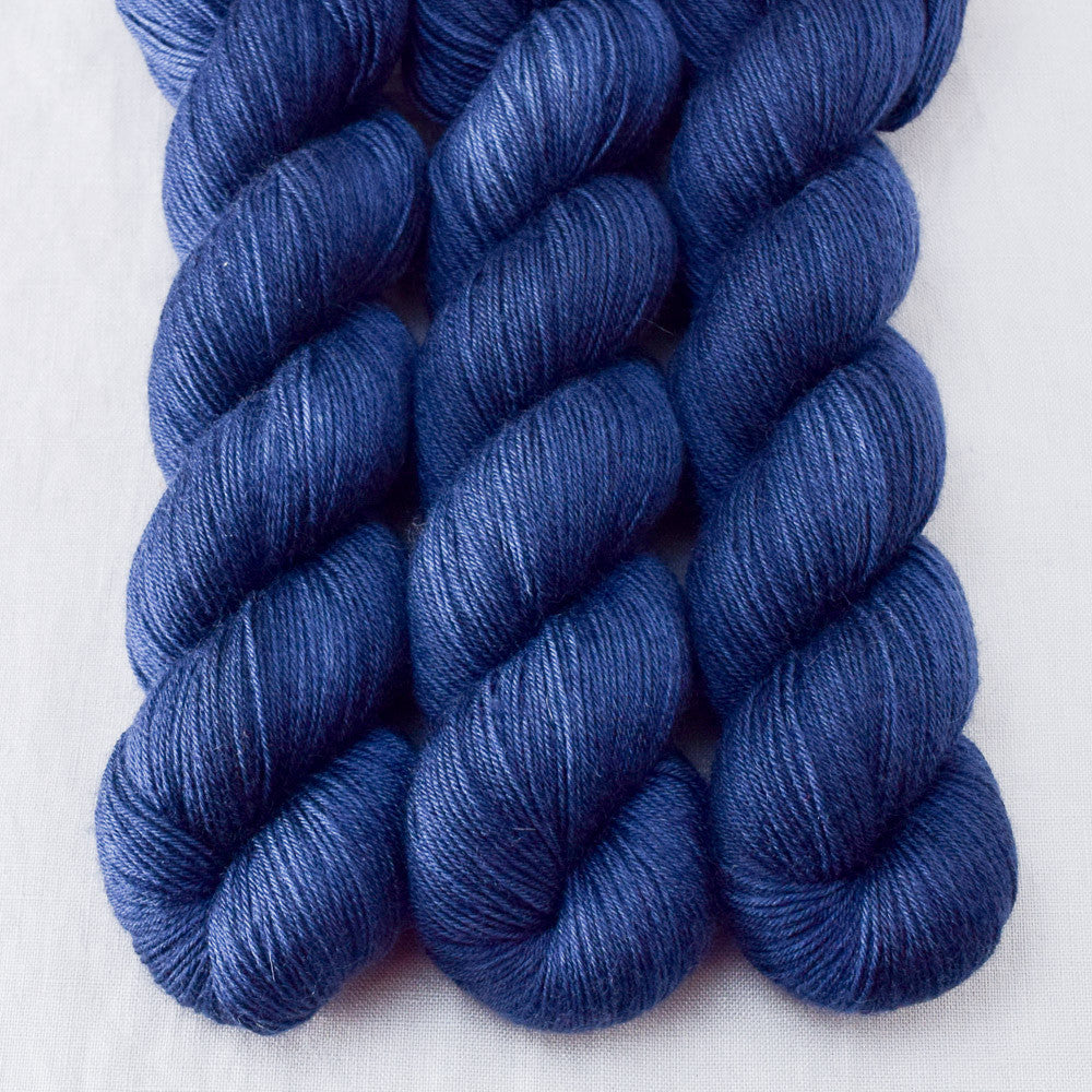 Denim - Miss Babs Katahdin 437 superwash BFL wool yarn