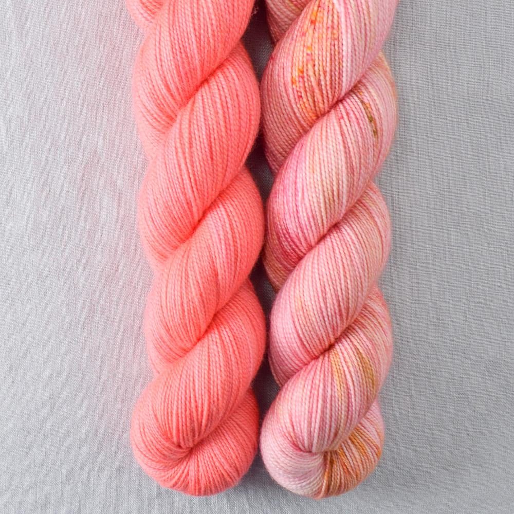 Devoted Idea, Pink Grapefruit - Miss Babs 2-Ply Duo