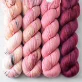 Devotion, Embellish, Gibson Girl, Tropical Sunset - Miss Babs Caroline Quartet