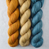 Dew, Hayrick, Old Gold - Miss Babs Yummy 2-Ply Trio