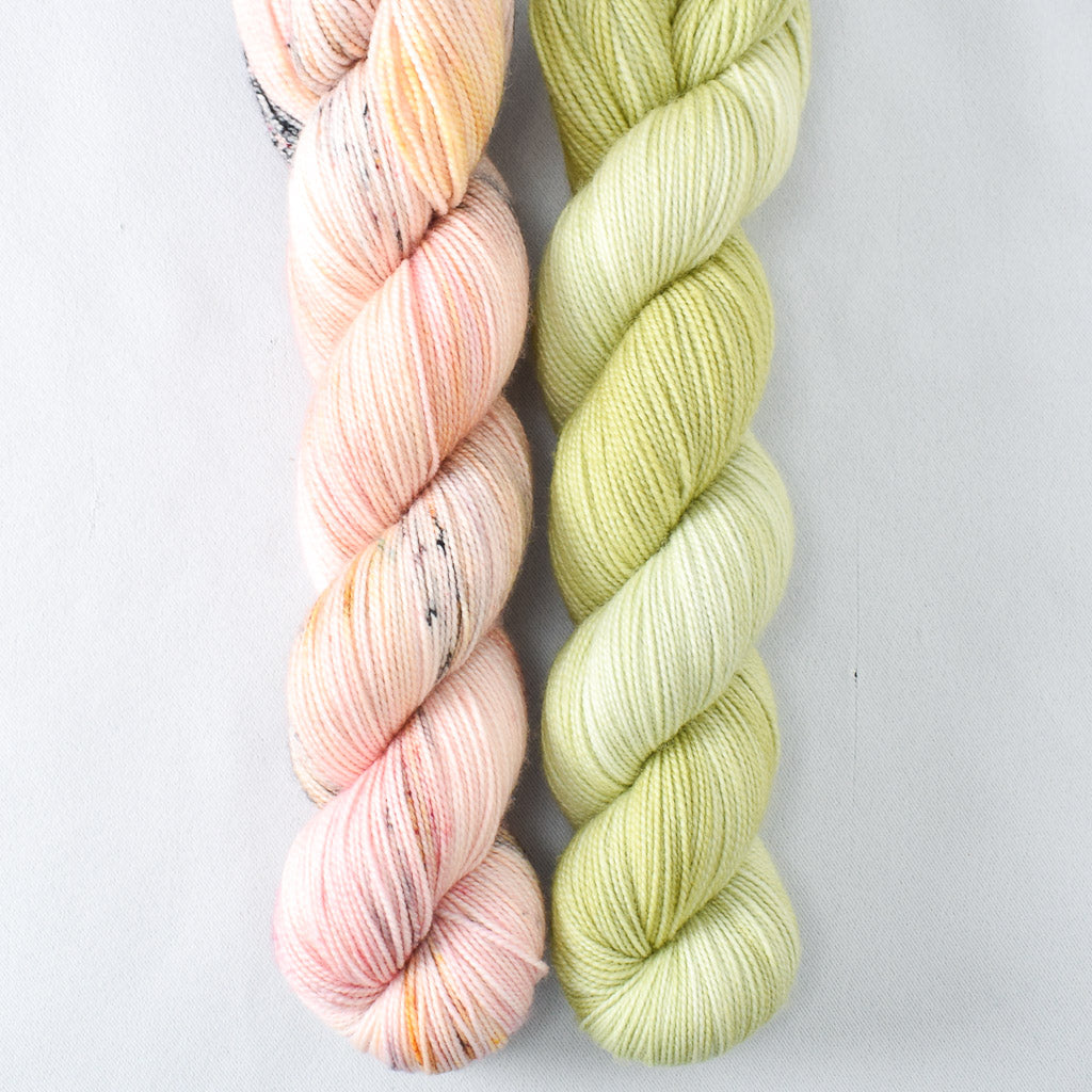 Dewdrop, Tropical Sunset - Miss Babs 2-Ply Duo
