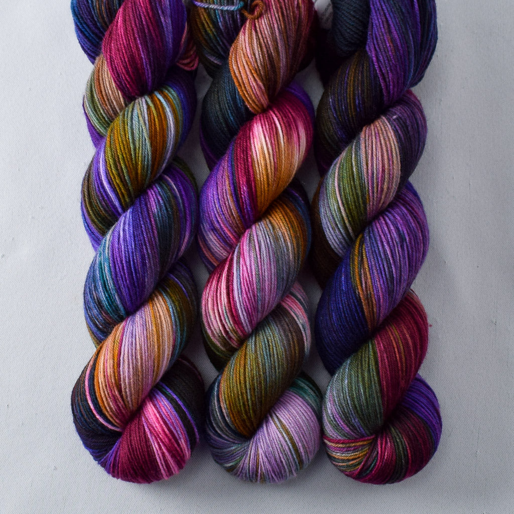 DFW Fiber Fest 2022 - Miss Babs Putnam Merino wool and nylon sock yarn