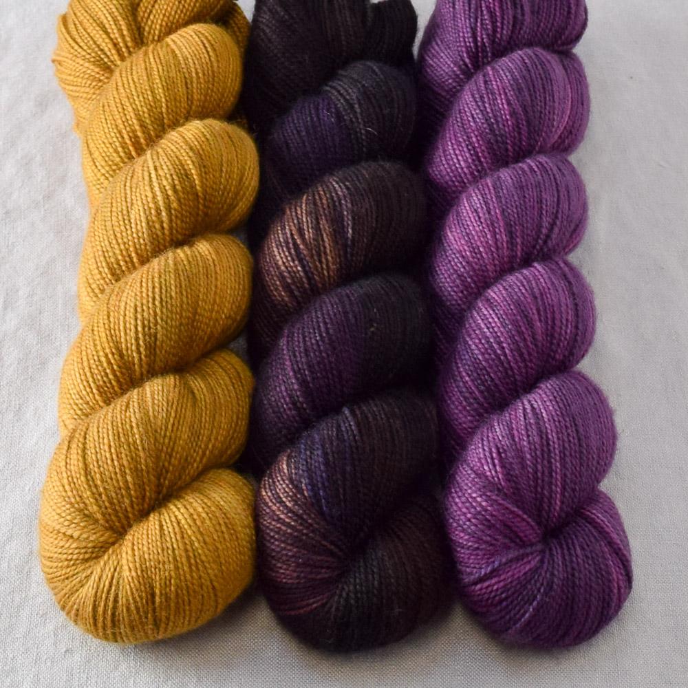 Diva, Old Gold, Spiked Punch - Miss Babs Yummy 2-Ply Trio