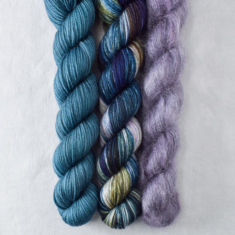 Dried Lavender, Soundscape, Suspense - Miss Babs Pillowy Cowl Set