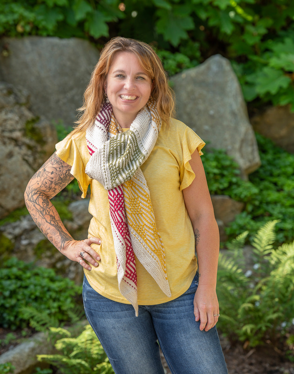 Drifting Diamonds - Handmade Sample Garment