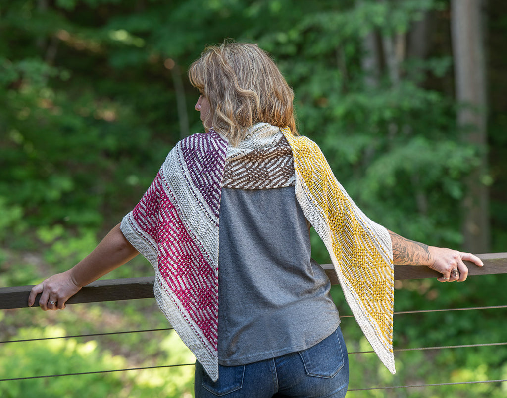 Drifting Diamonds - Handmade Sample Garment