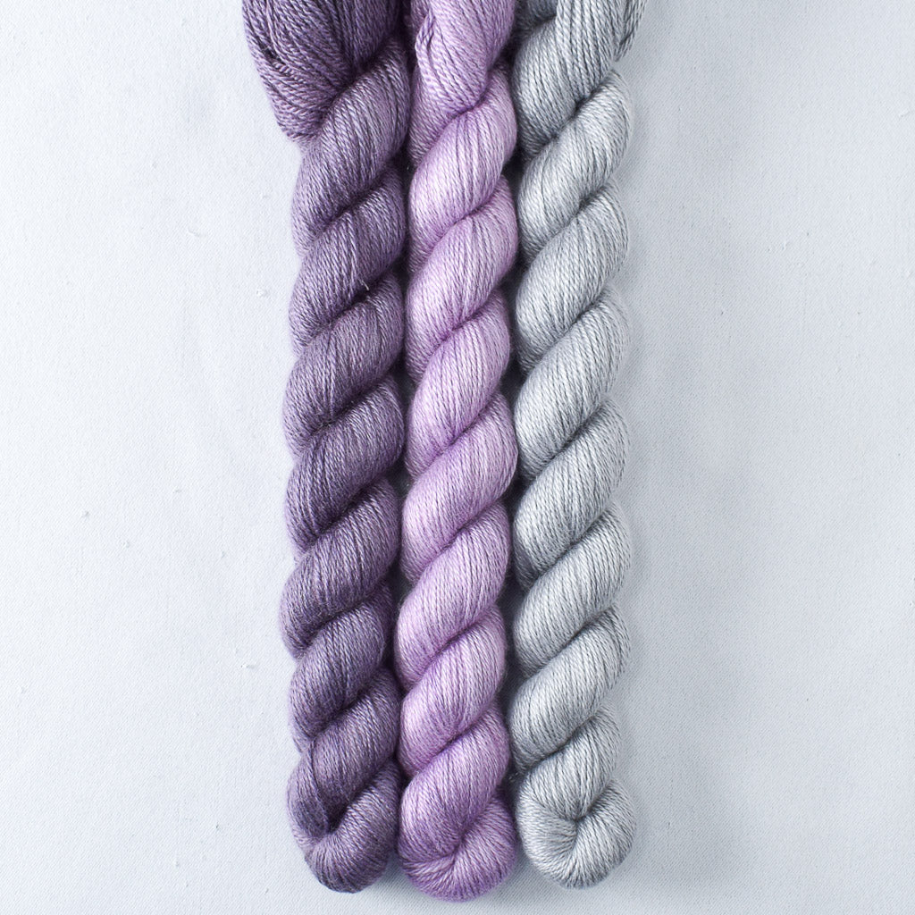 Dusk, Purple Urchin, Slate - Miss Babs Sojourn Trio
