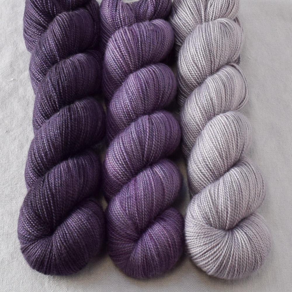 Dusk, Harmonize, Provence - Miss Babs Yummy 2-Ply Trio