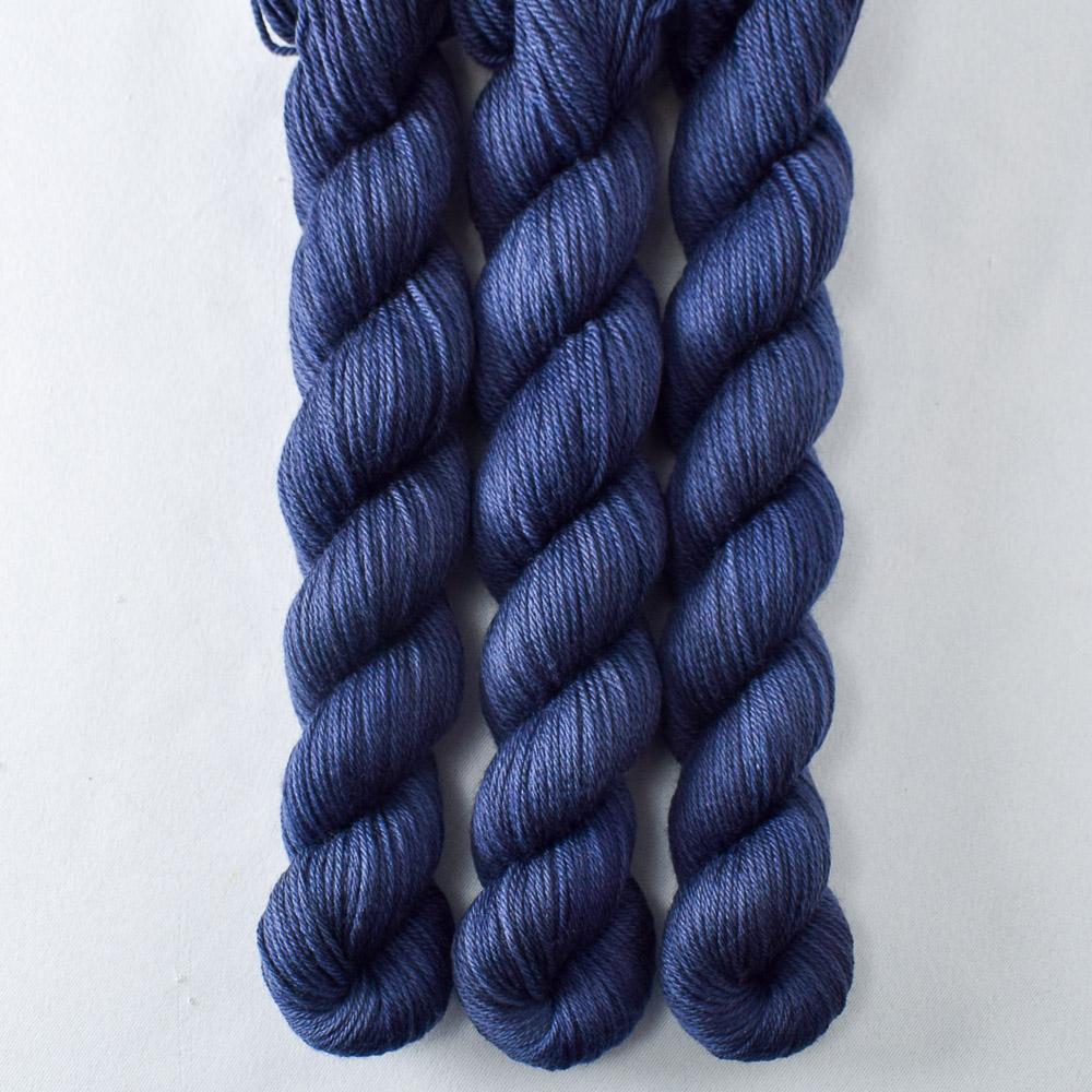 Dutch Iris 3 - Miss Babs Yowza Mini superwash Merino wool yarn