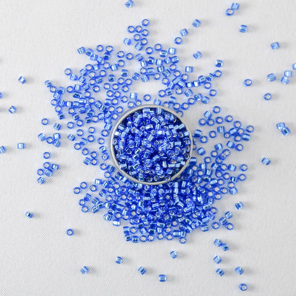 Dyna-Mites Seed Beads -- Blue - Miss Babs Notions