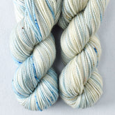 Eastern Bluebird - Miss Babs Yummy 2-Ply Toes superwash Merino wool yarn