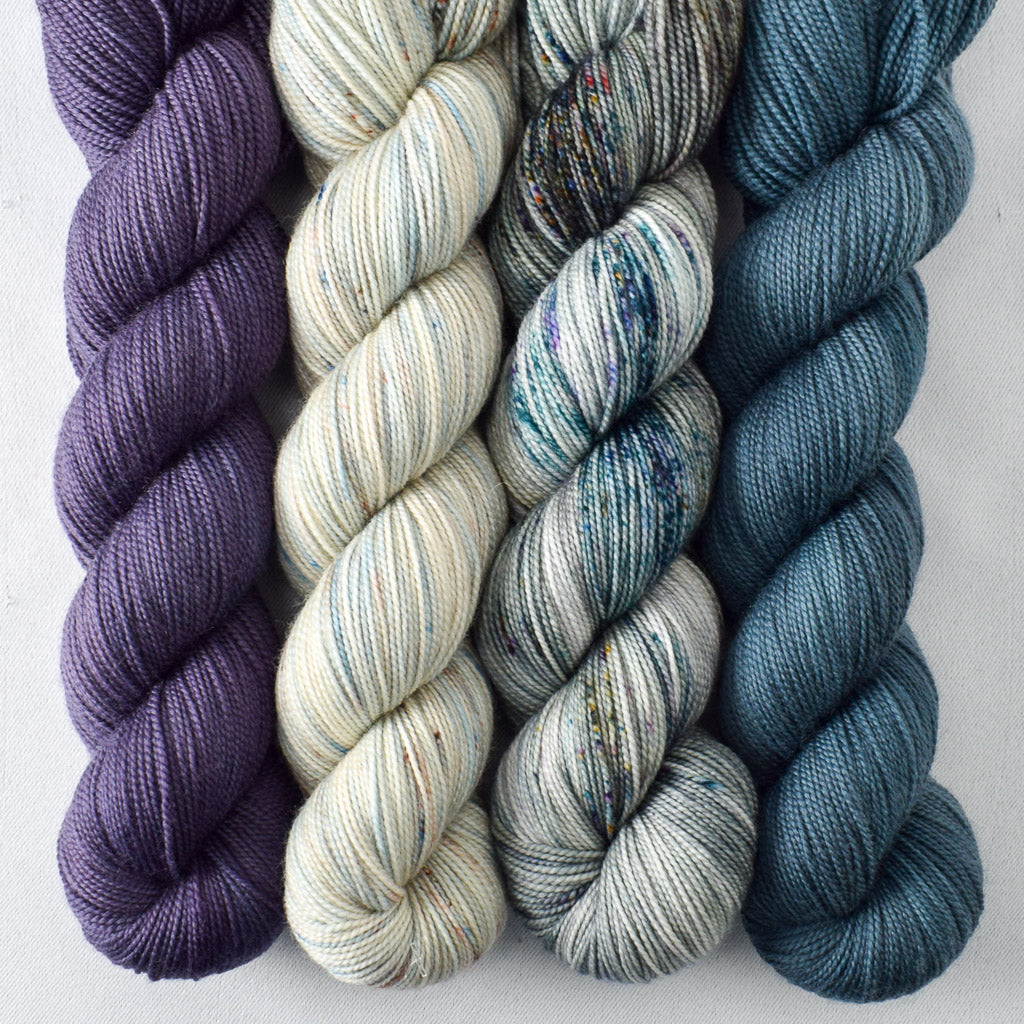 Eastern Bluebird, Mind Games, Spree, Urfa - Miss Babs Yummy 2-Ply Quartet