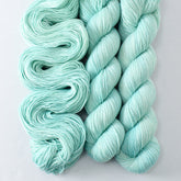 Easy Sway - Miss Babs Estrellita fingering weight superwash merino and Lurex yarn