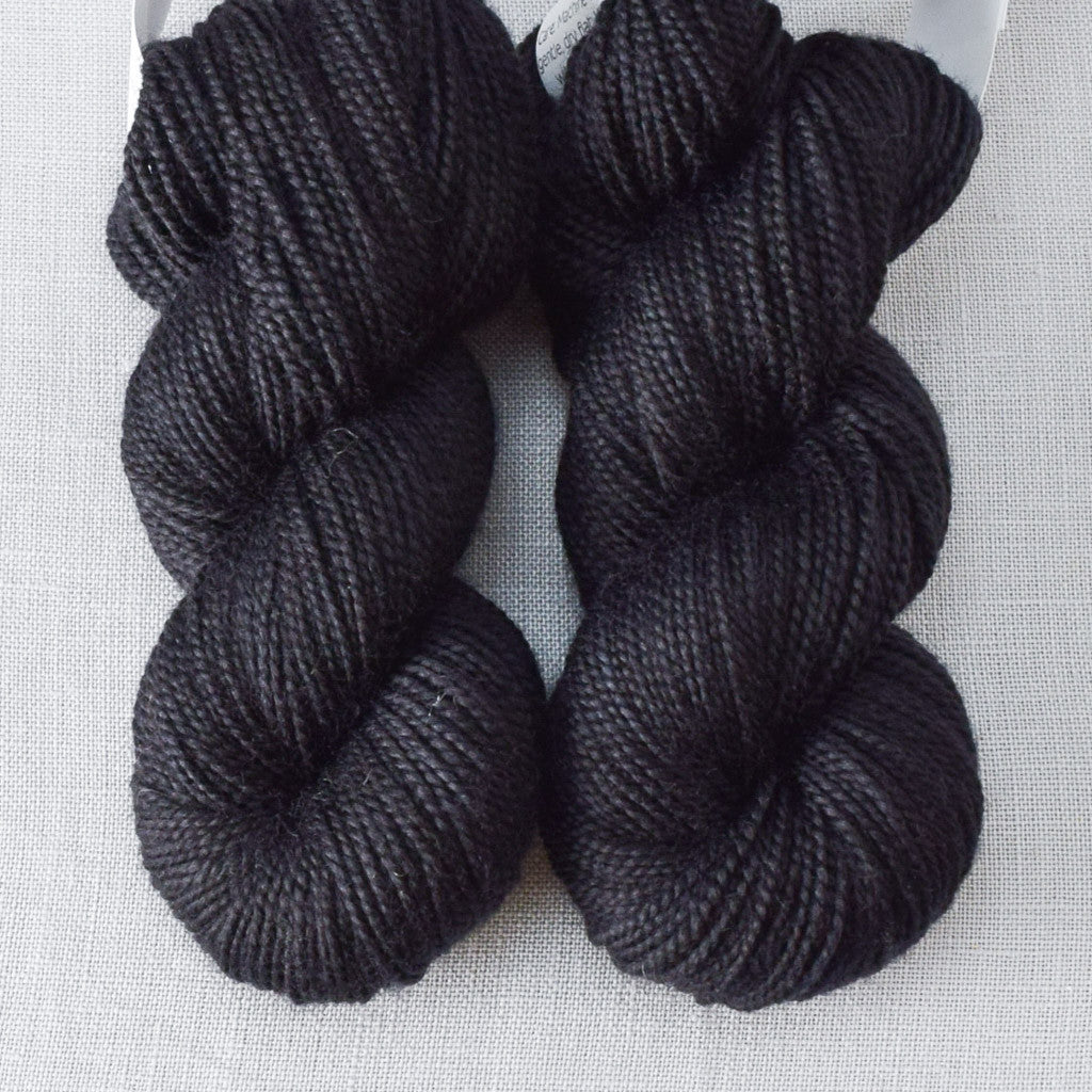 Ebony - Miss Babs Yummy 2-Ply Toes superwash Merino wool yarn