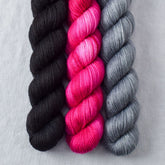 Ebony, Hot to Trot, Slate - Miss Babs Yowza Mini Trio